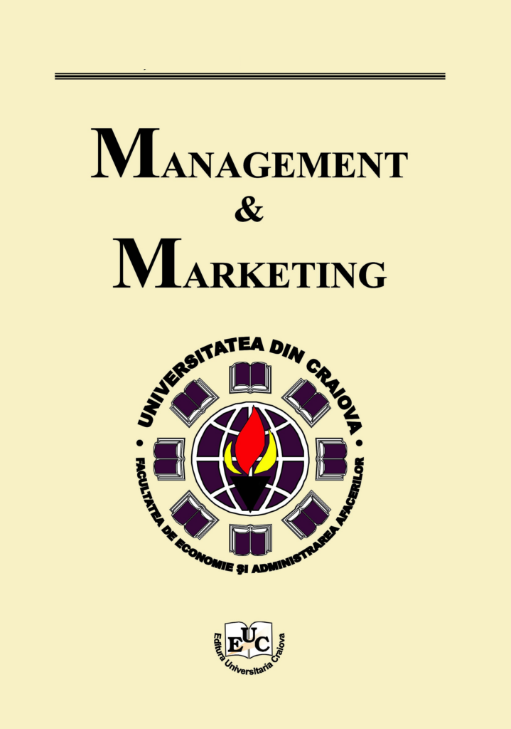 Management and Marketing journal cover